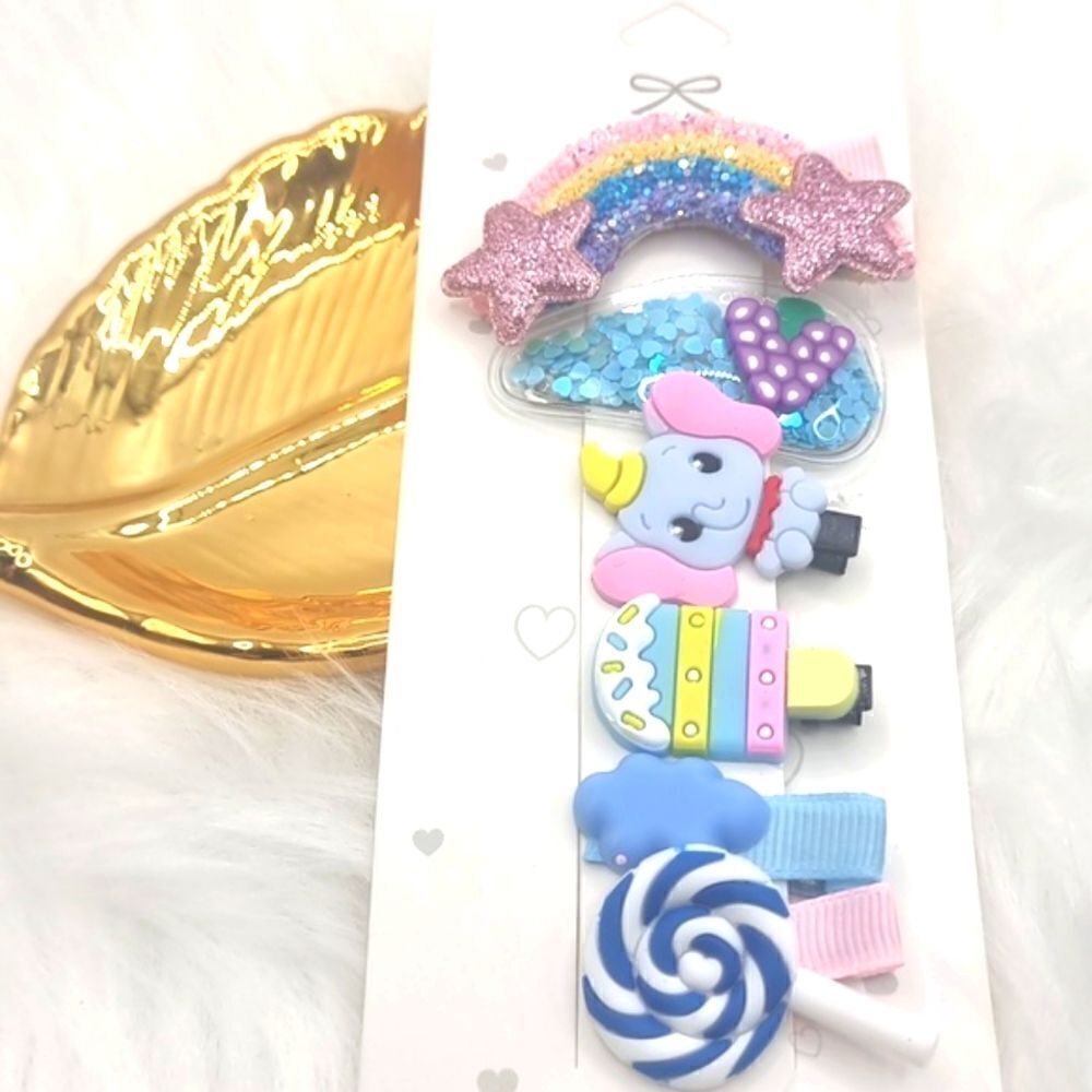 👋 6pc Summer Fyn Girls Hair Clip Set | Mix And Match 3/$20